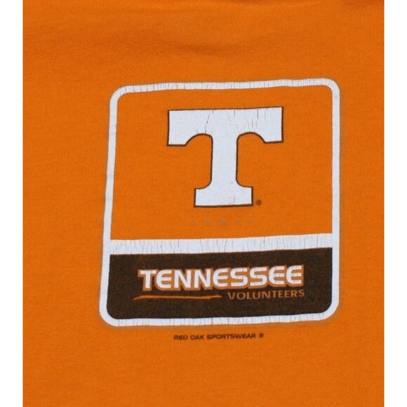 Tennessee Volunteers Spell Out Orange T-Shirt XL By Red Oak 100% Cotton For Men - Picture 9 of 9